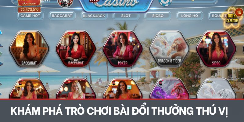 Khám phá trò chơi bài đổi thưởng Topclub thú vị