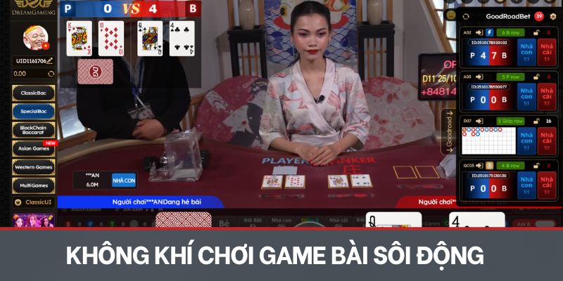 Không khí chơi game bài đổi thưởng TOPCLUB sôi động